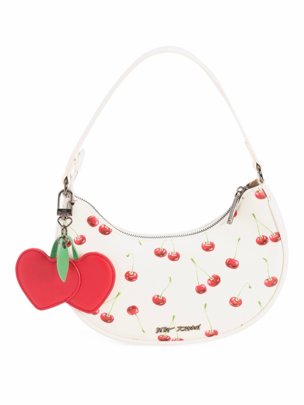 Betsey Johnson "Xonorthy" Cherry Print Shoulder Bag